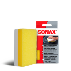 Sonax Applikationsschwamm mit Verpackung, zweiseitig