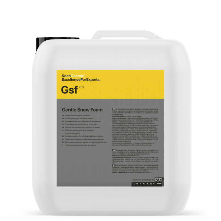 Koch Chemie - Gentle Snow Foam Gsf - Reinigungsschaum PH-neutral - 1L