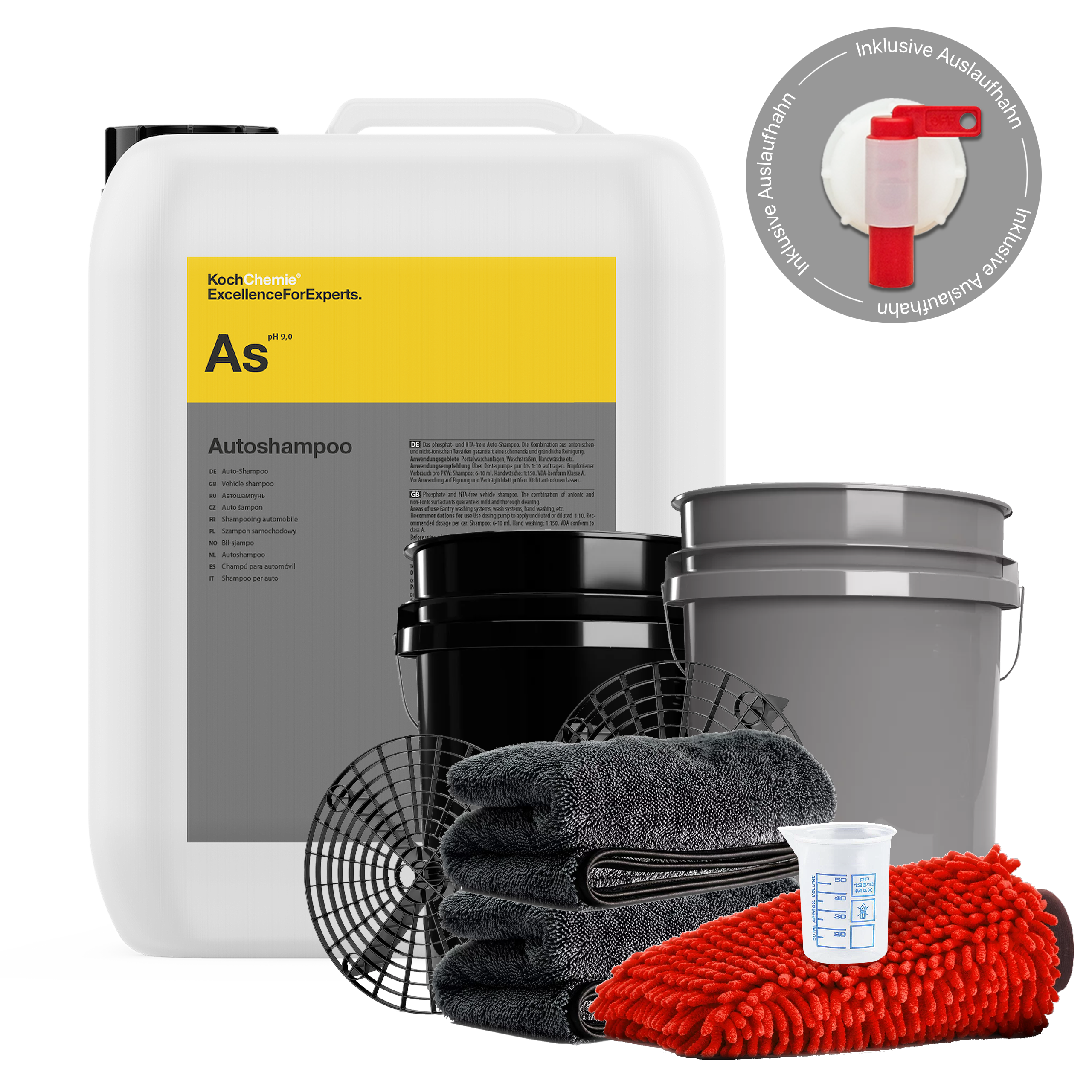Koch Chemie Autoshampoo As Set 3